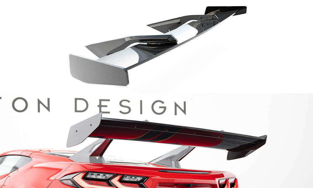 Maxton Design Carbon Spoiler Chevrolet Corvette C8 für Chevrolet Corvette C8