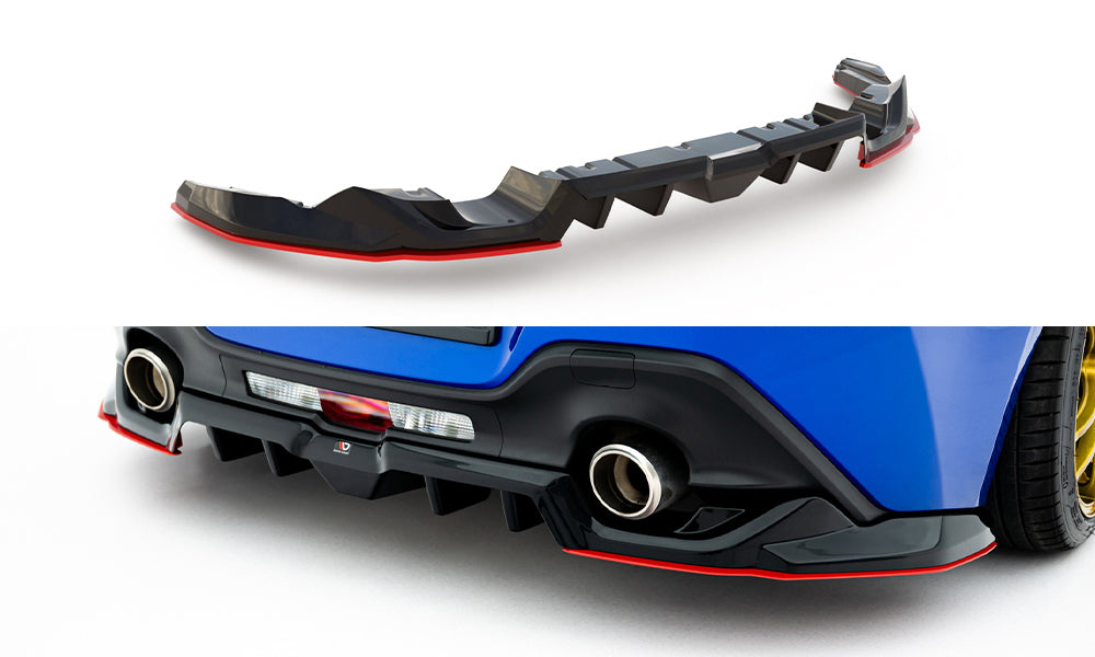 Maxton Design Street+ Mittlerer Diffusor RACE V.2 passend für Subaru BRZ Mk2