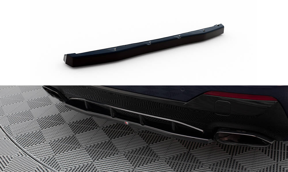 Maxton Design Heckansatz BMW 4er M440i G22 / G23 / G22 Facelift / G23 Facelift schwarz Hochglanz für BMW 4er Coupe