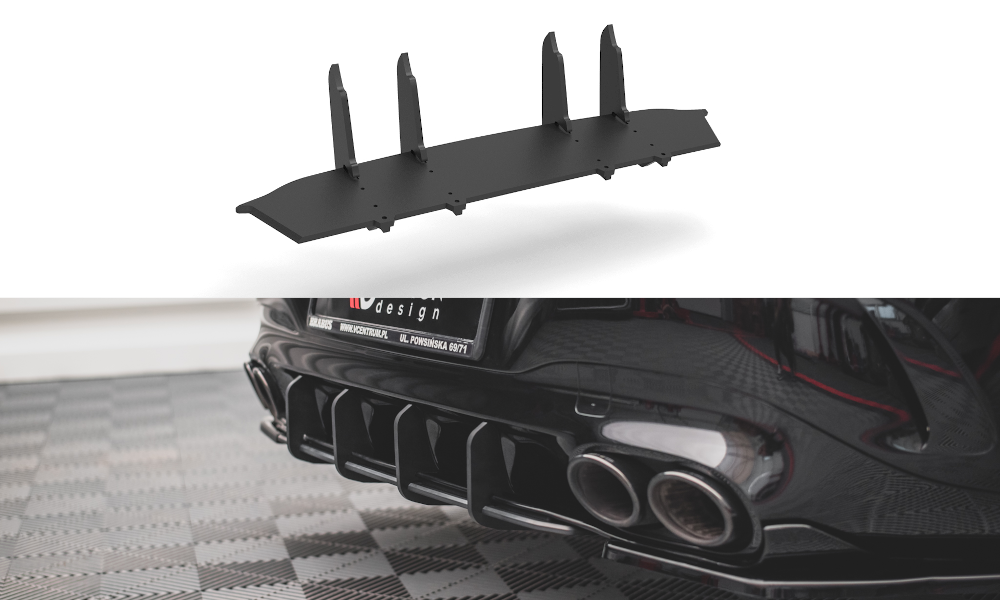 Maxton Design Street Pro Heckschürze passend für Mercedes-AMG CLA 35 / 45 Aero C118