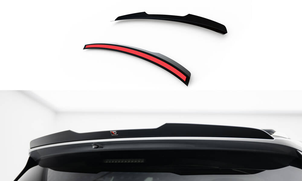 Maxton Design Spoiler CAP passend für Toyota Sienna Mk4 schwarz Hochglanz
