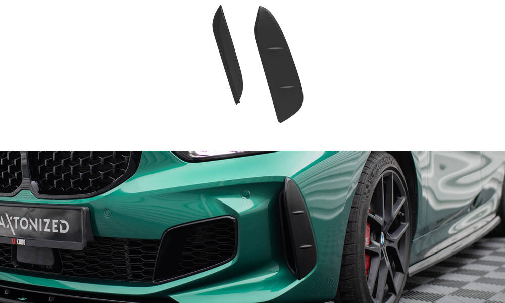 Maxton Design Lufteinlassabdeckungen der vorderen Stoßstange BMW 1er F40 M-Paket / M135i für BMW 1er F40