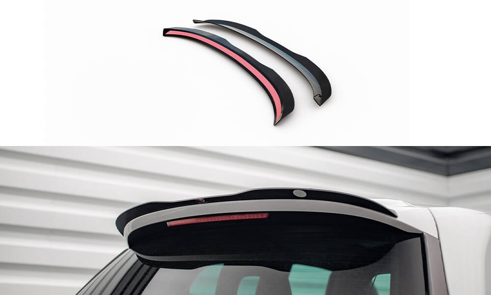 Maxton Design Spoiler CAP passend für VW SCIROCCO R schwarz Hochglanz