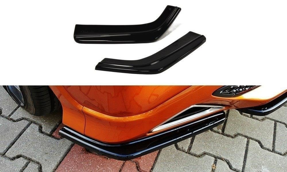 Maxton Design Heck Ansatz Flaps Diffusor für HONDA CIVIC VIII TYPE S/R Carbon Look
