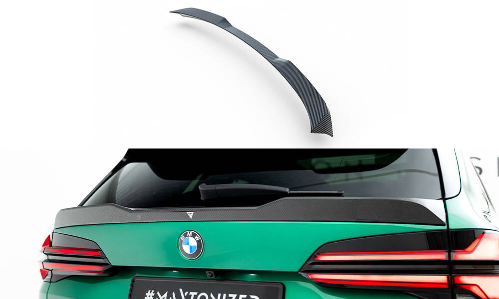 Maxton Design Prepreg Carbon Fiber Heckklappenspoiler (Niedriger) BMW X5 M-Paket G05 für BMW X5 G05