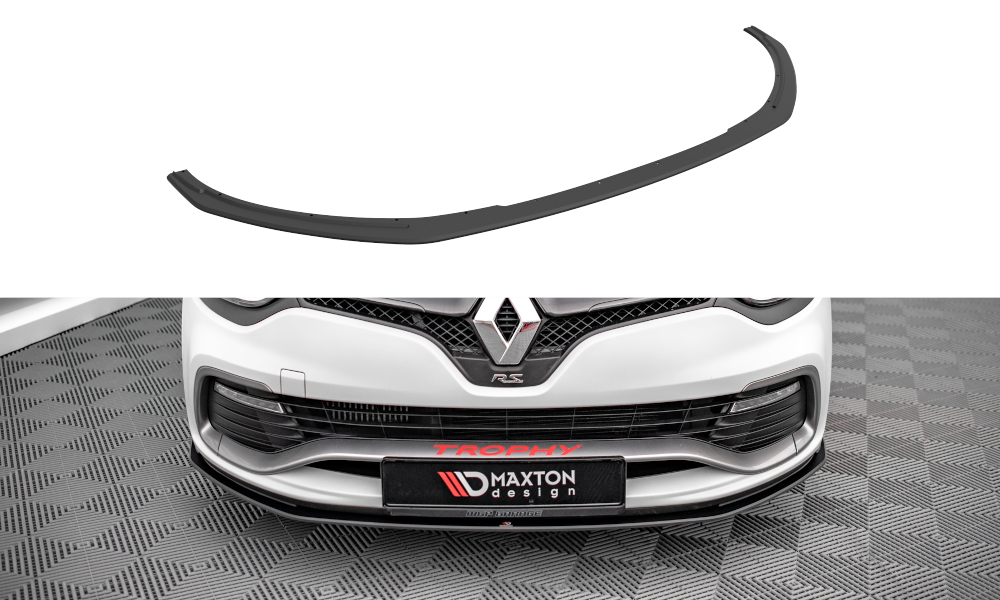 Maxton Design Street Pro Street+ Spoilerlippe Front Ansatz passend für Renault Clio RS Mk4
