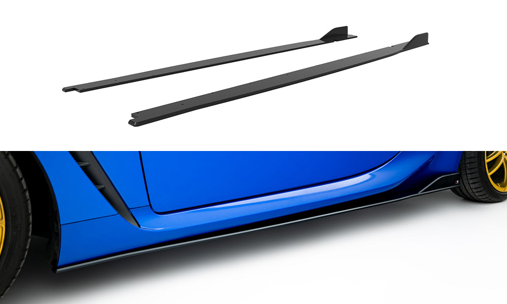 Maxton Design Street Pro Street+ Seitenschweller Leisten V.2 passend für Subaru BRZ Mk2
