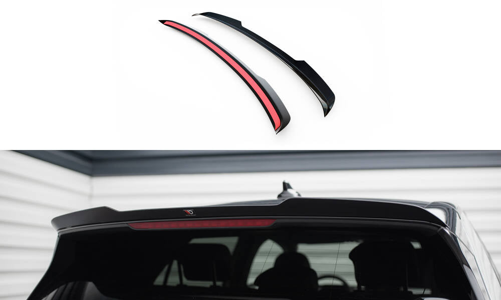 Maxton Design Spoiler CAP passend für VW ID.3 Mk1 schwarz Hochglanz