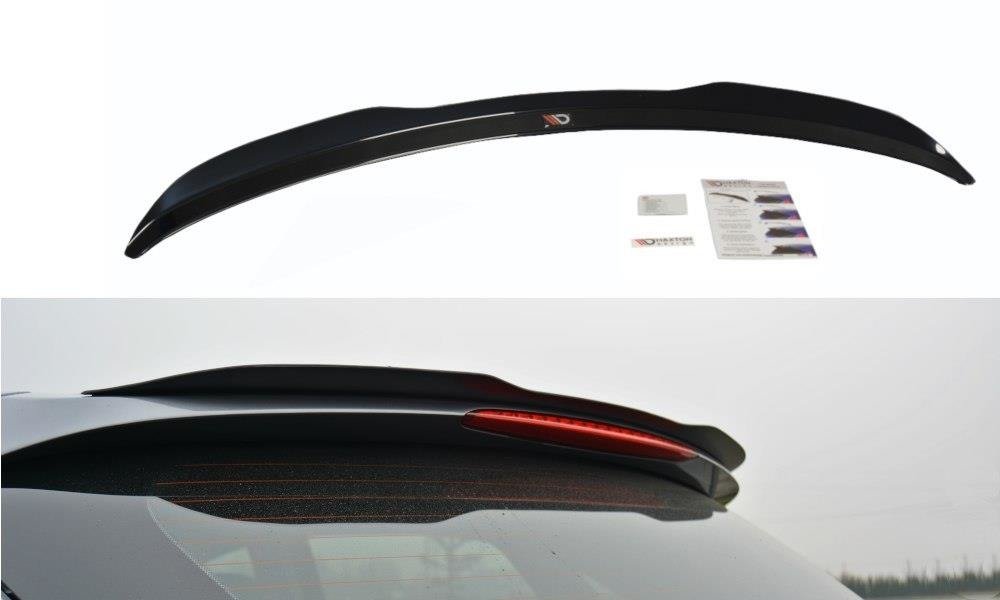 Maxton Design Spoiler CAP für Hyundai i30 mk.2 schwarz matt