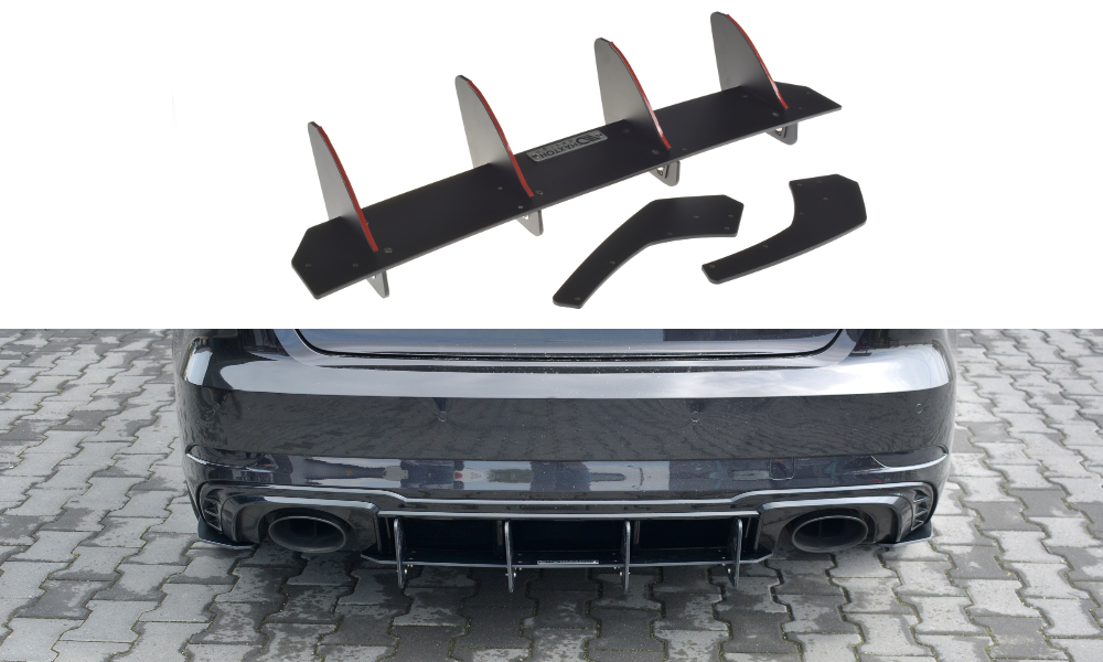 Maxton Design Heckschürze V.1 passend für Audi RS3 8V FL Sportback