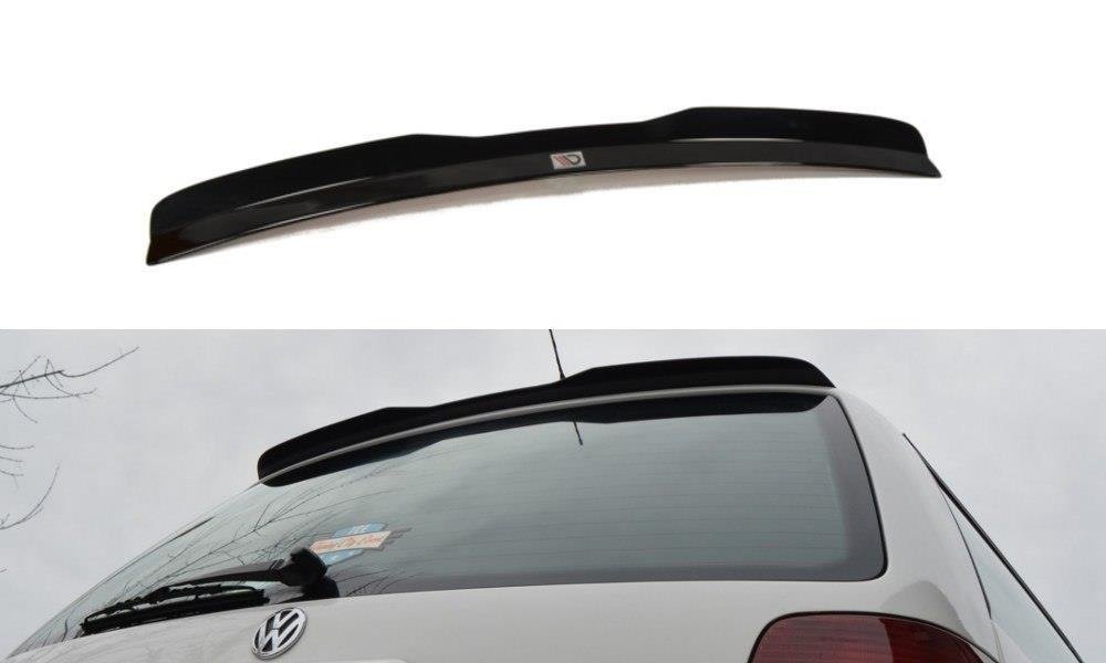 Maxton Design Spoiler CAP passend für VW PASSAT B5 Kombi schwarz Hochglanz