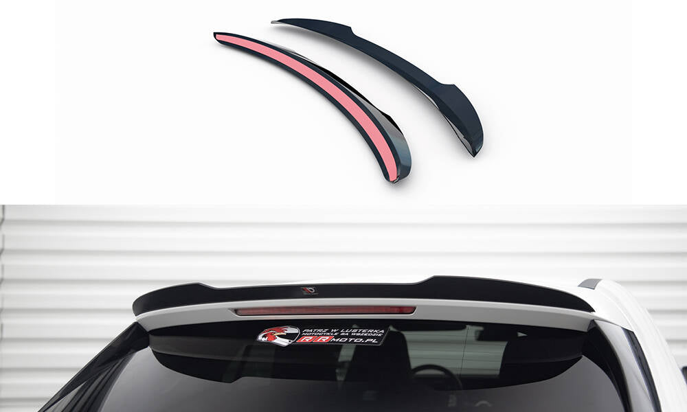 Maxton Design Spoiler CAP passend für Mercedes-Benz CLA Shooting Brake AMG-Line (X118) schwarz Hochglanz