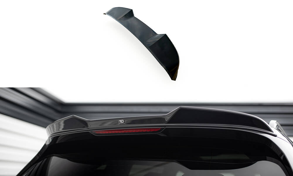 Maxton Design Spoiler CAP 3D passend für BMW X7 M-Paket G07 schwarz Hochglanz