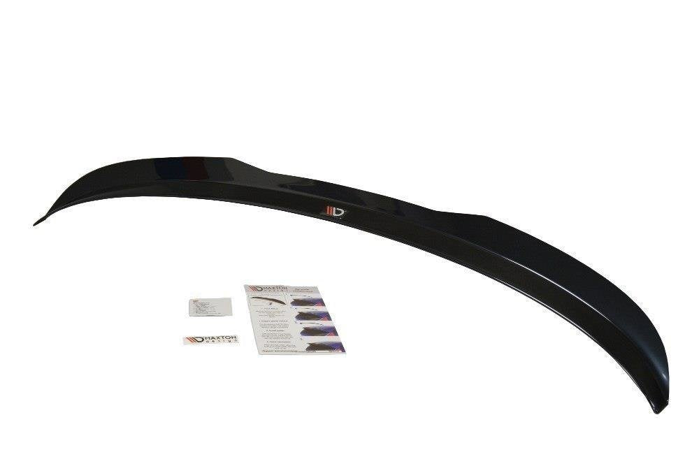 Maxton Design Spoiler CAP passend für Skoda Superb Combi Mk3 / Mk3 Facelift schwarz Hochglanz