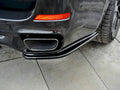 Maxton Design Heck Ansatz Flaps Diffusor passend für BMW X5 F15 M Paket schwarz Hochglanz