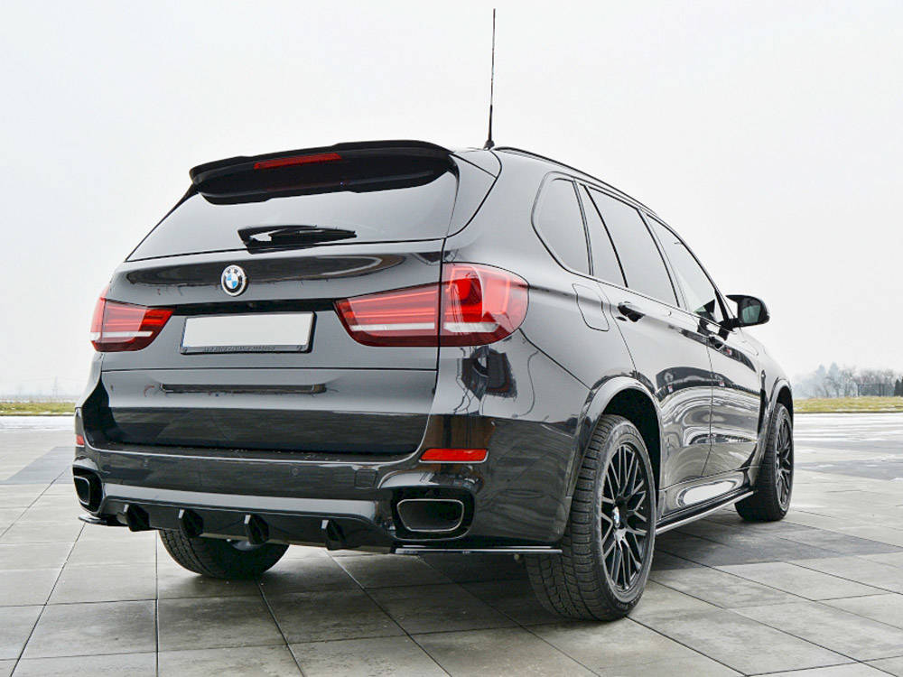 Maxton Design Spoiler CAP passend für BMW X5 F15 M Paket schwarz Hochglanz