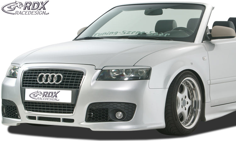 RDX Scheinwerferblenden für AUDI A4 8H Cabrio Böser Blick