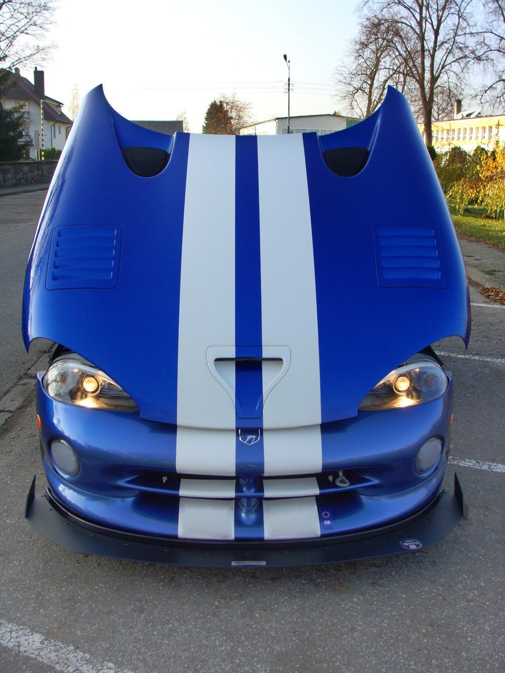 Maxton Design Racing Street+ Spoilerlippe Front Ansatz passend für DODGE VIPER GTS