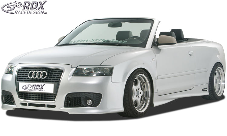 RDX Scheinwerferblenden für AUDI A4 8H Cabrio Böser Blick
