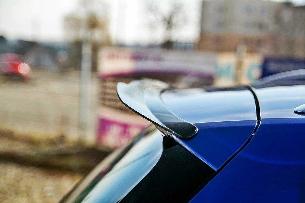 Maxton Design Spoiler CAP passend für VW Golf Variant Mk7 schwarz Hochglanz