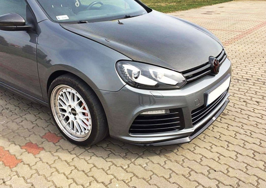 Maxton Design Front Ansatz für VW GOLF 6 Carbon Look