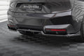 Maxton Design Street+ Mittlerer Diffusor RACE passend für BMW iX M-Paket i20 schwarz Hochglanz