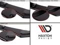 Maxton Design Street+ Spoilerlippe Front Ansatz passend für Mercedes-Benz C63 AMG Limousine / Kombi W204 / S204 schwarz Hochglanz