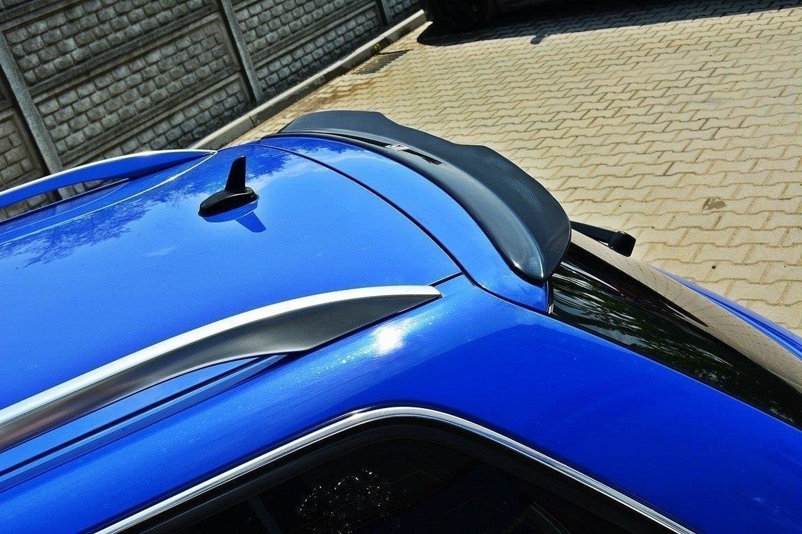 Maxton Design Spoiler CAP passend für AUDI S4 B6 Avant schwarz Hochglanz