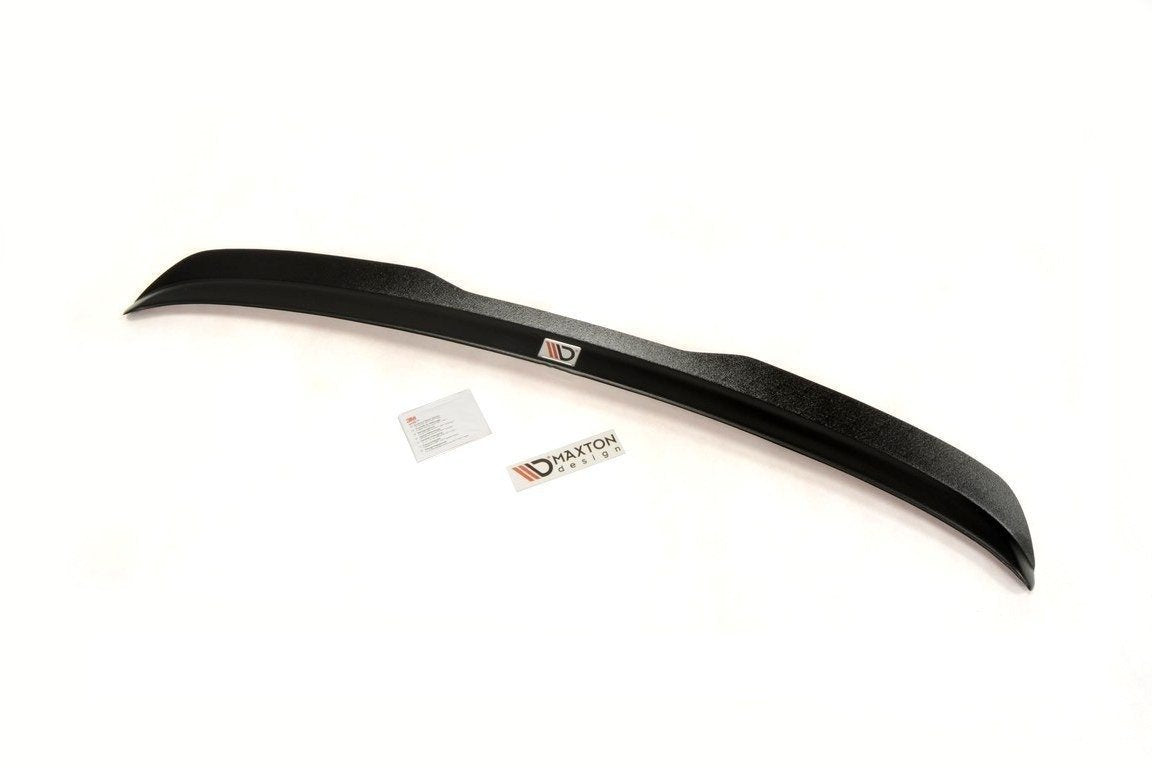 Maxton Design Spoiler CAP V.3 passend für VW Golf R / R-Line / GTI / GTD Mk7 / Mk7 Facelift schwarz Hochglanz