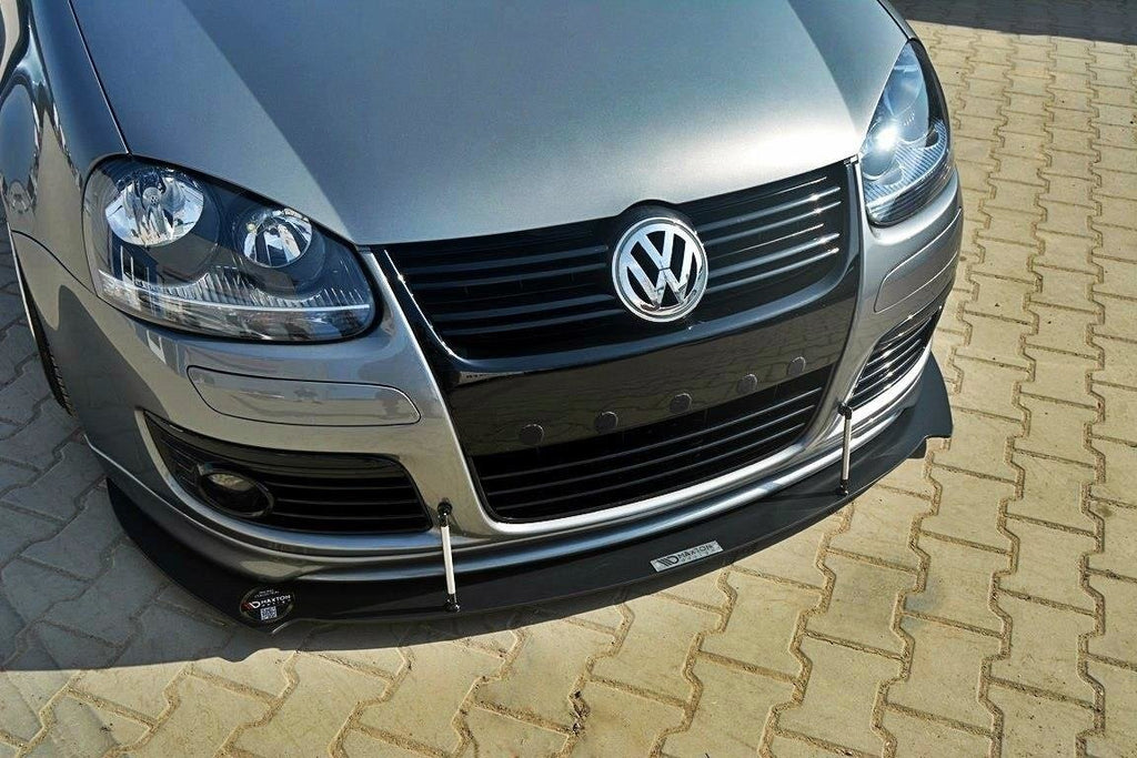 Maxton Design Racing Street+ Spoilerlippe Front Ansatz passend für VW GOLF 5 GTI 30TH