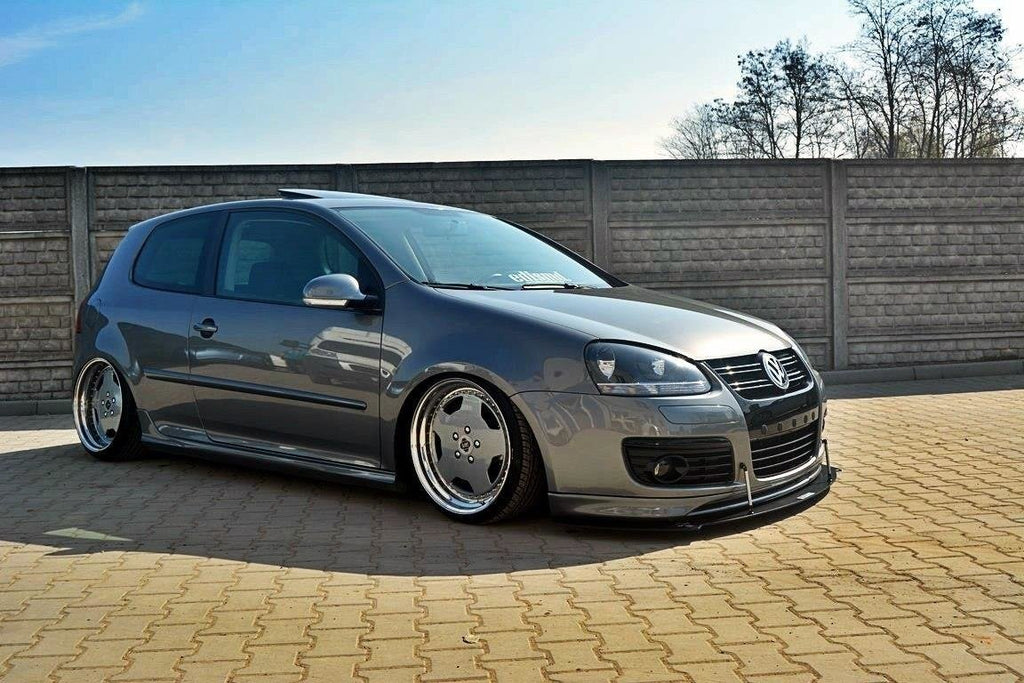 Maxton Design Racing Street+ Spoilerlippe Front Ansatz passend für VW GOLF 5 GTI 30TH