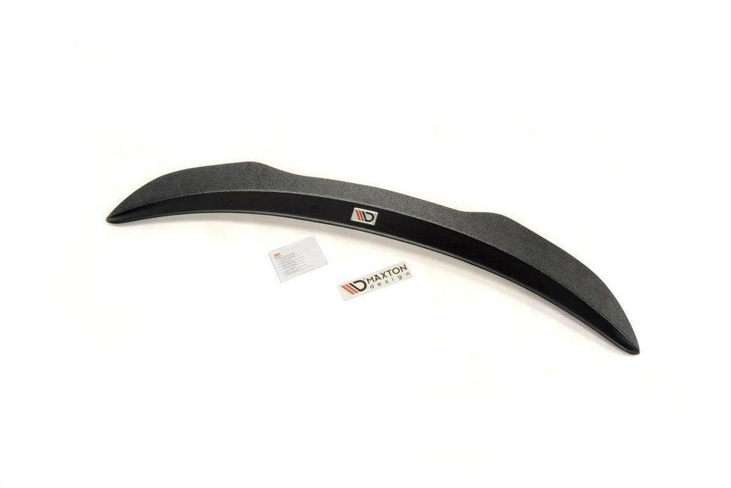 Maxton Design Spoiler CAP V.1 passend für MINI COOPER R56 schwarz Hochglanz