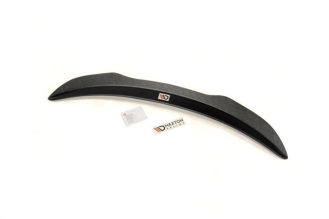 Maxton Design Spoiler CAP V.1 passend für MINI COOPER R56 schwarz Hochglanz
