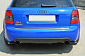 Maxton Design Heck Ansatz Flaps Diffusor passend für AUDI S4 B6 Avant schwarz Hochglanz