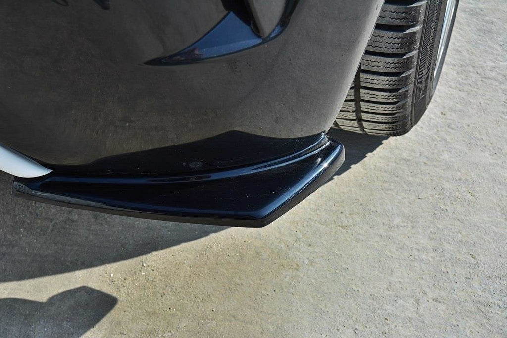 Maxton Design Heck Ansatz Flaps Diffusor passend für OPEL CORSA D OPC / VXR schwarz Hochglanz