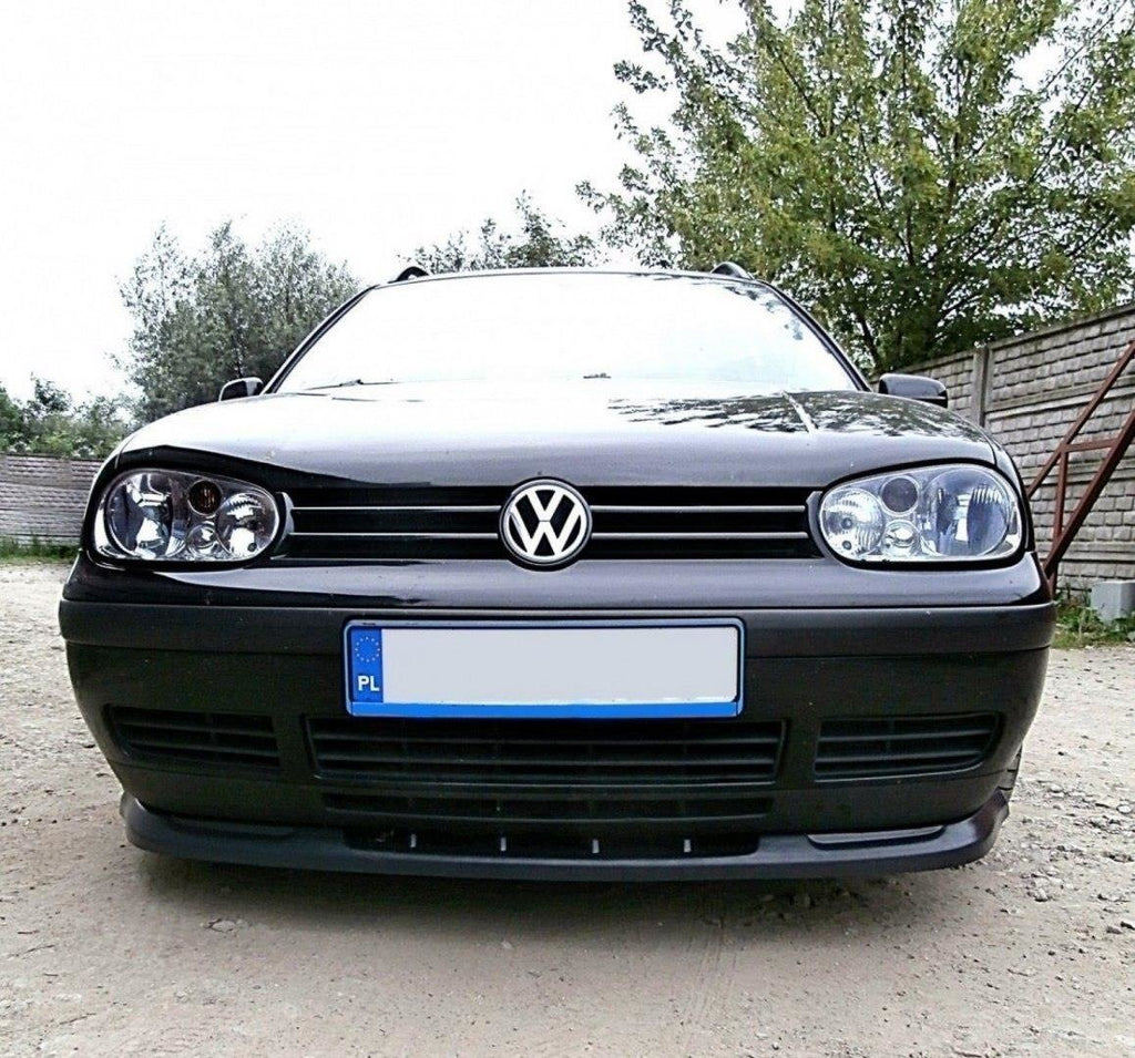 Maxton Design Front Ansatz für VW GOLF 4 schwarz matt