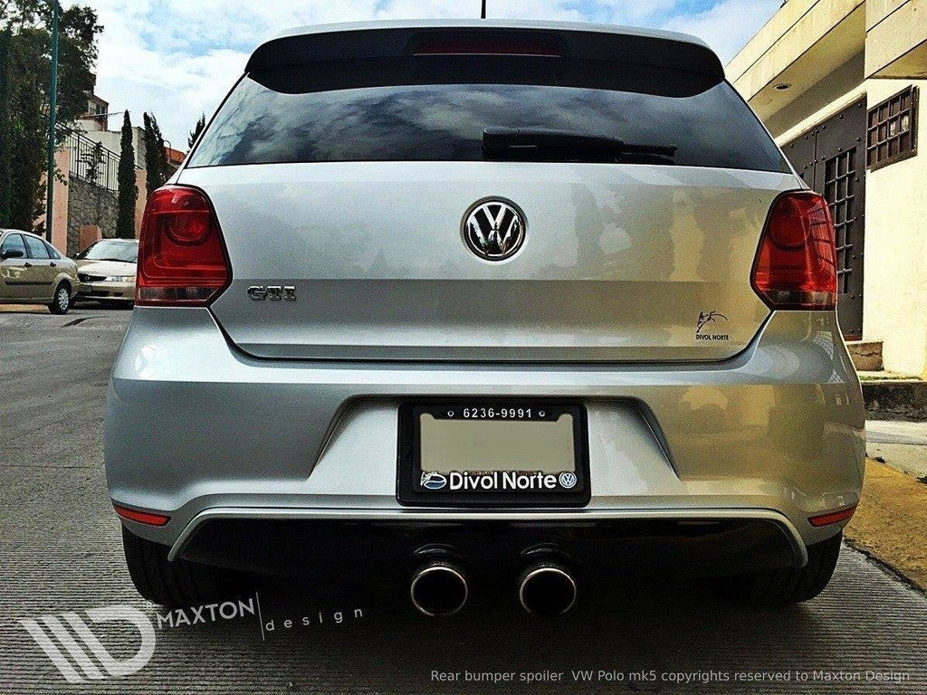 Maxton Design Heckdiffusor VW Polo GTI Mk5 für Volkswagen Polo Mk5