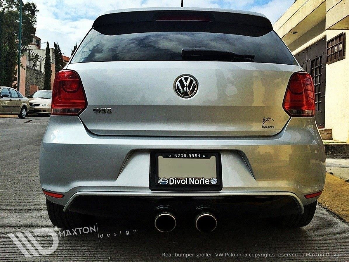 Maxton Design Heckdiffusor VW Polo GTI Mk5 für Volkswagen Polo Mk5