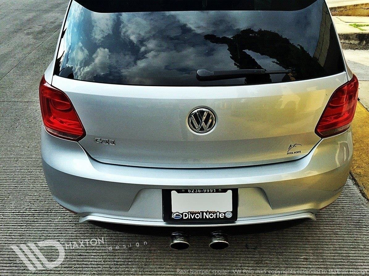 Maxton Design Heckdiffusor VW Polo GTI Mk5 für Volkswagen Polo Mk5