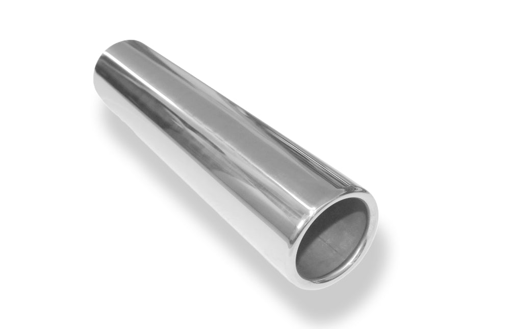FoxAnschweißendrohr Typ 12 Ø 70 mm / Länge: 300 mm  - rund / eingerollt / gerade / ohne Absorber