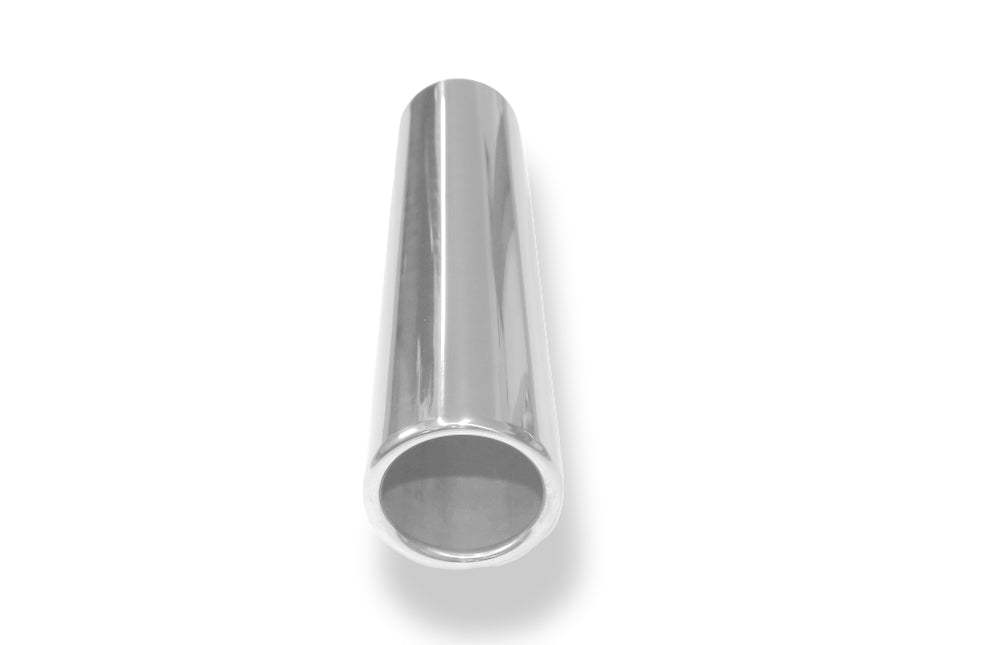 Fox Anschweißendrohr Typ 12 Ø 70 mm / Länge: 300 mm  - rund / eingerollt / gerade / ohne Absorber
