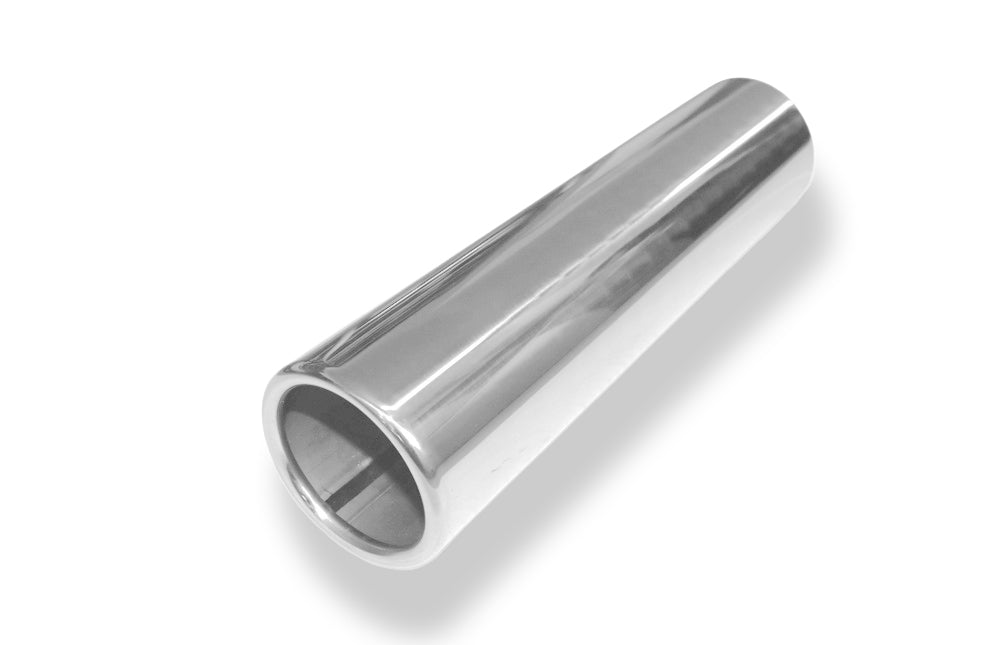 FoxAnschweißendrohr Typ 12 Ø 76 mm / Länge: 300 mm  - rund / eingerollt / gerade / ohne Absorber
