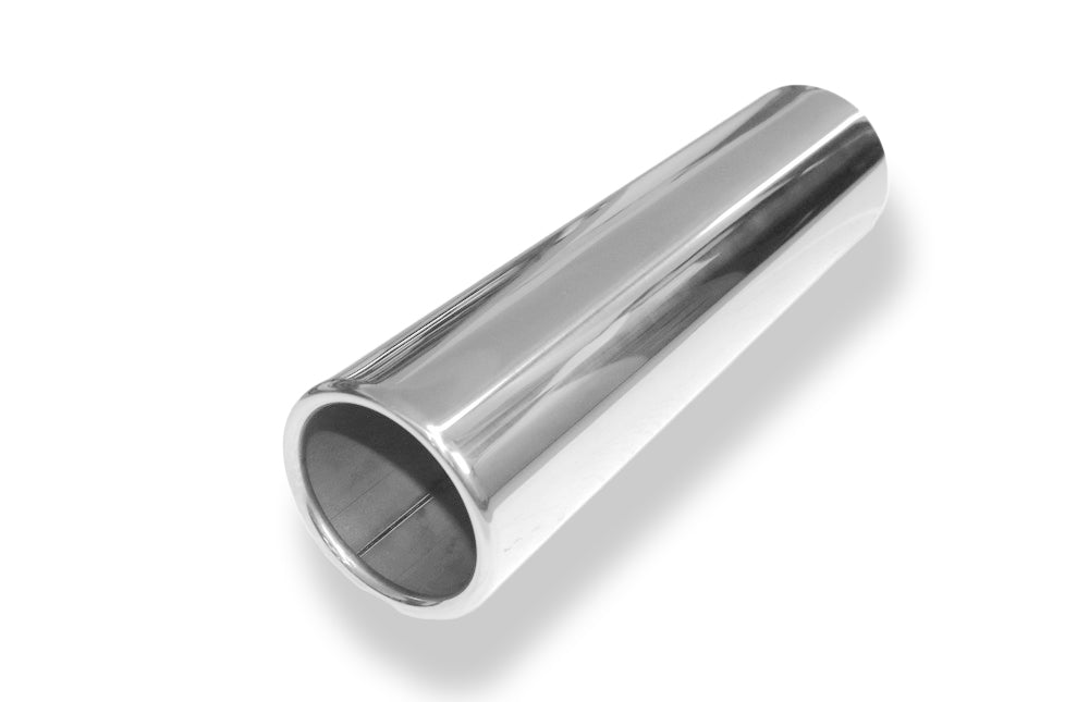 FoxAnschweißendrohr Typ 12 Ø 80 mm / Länge: 300 mm - rund / eingerollt / gerade / ohne Absorber