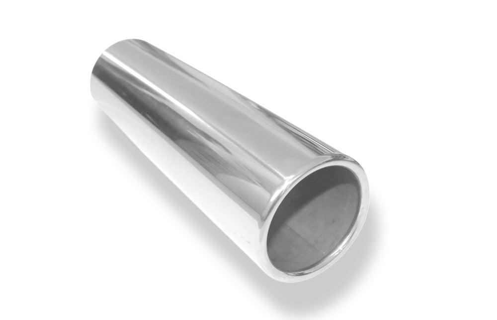 FoxAnschweißendrohr Typ 12 Ø 90 mm / Länge: 300 mm - rund / eingerollt / gerade / ohne Absorber