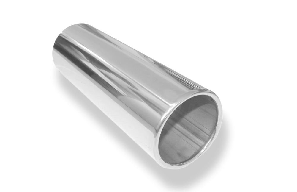 FoxAnschweißendrohr Typ 12 Ø 100 mm / Länge: 300 mm  - rund / eingerollt / gerade / ohne Absorber