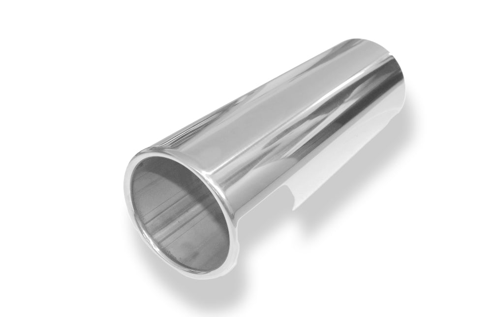FoxAnschweißendrohr Typ 12 Ø 100 mm / Länge: 300 mm  - rund / eingerollt / gerade / ohne Absorber