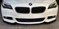 Maxton Design Street+ Spoilerlippe Front Ansatz V.1 passend für BMW 5er M-Paket F10/F11 schwarz Hochglanz