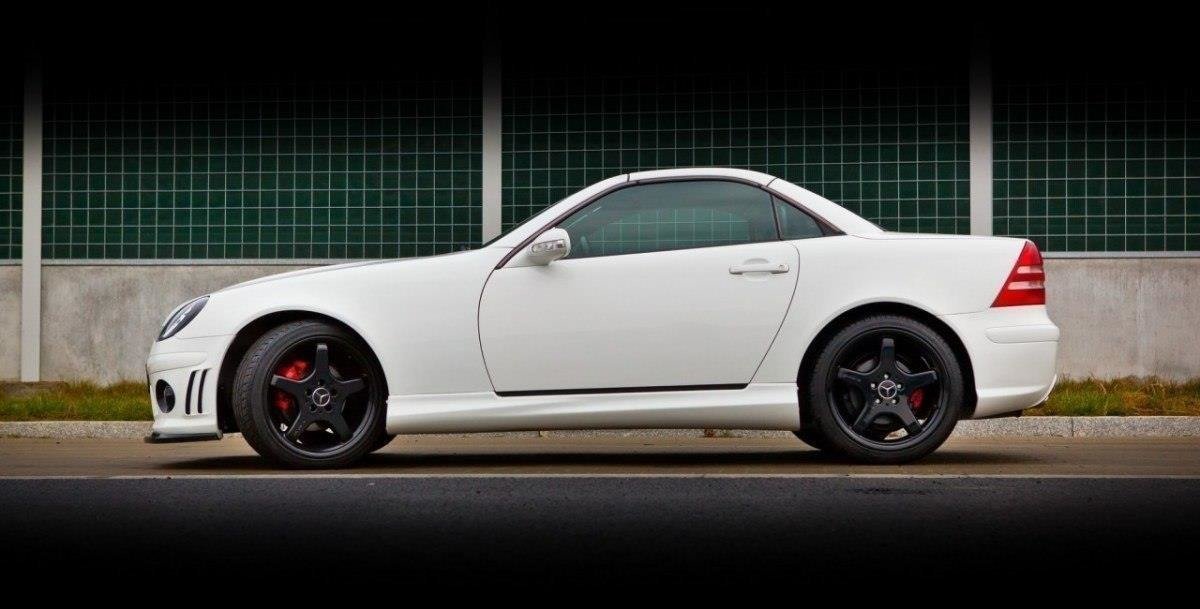 Maxton Design Seitenschweller MERCEDES SLK R170 für Mercedes-Benz SLK R170