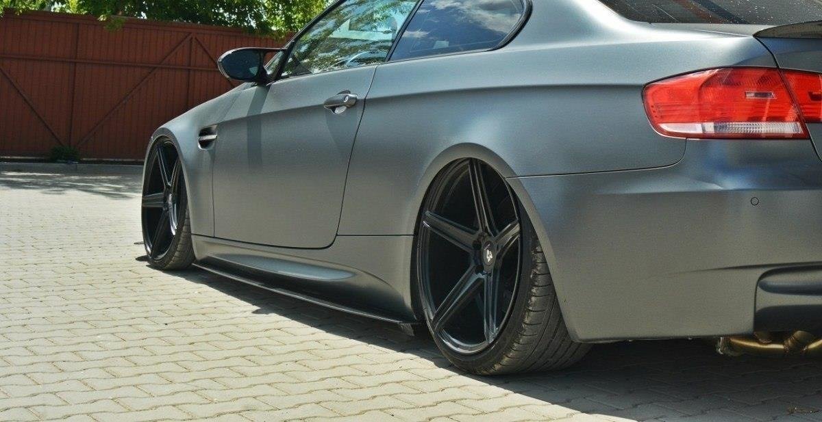 Maxton Design Racing Seitenschweller Ansatz BMW M3 E92 / E93 (vor Facelift) für BMW M3 E92