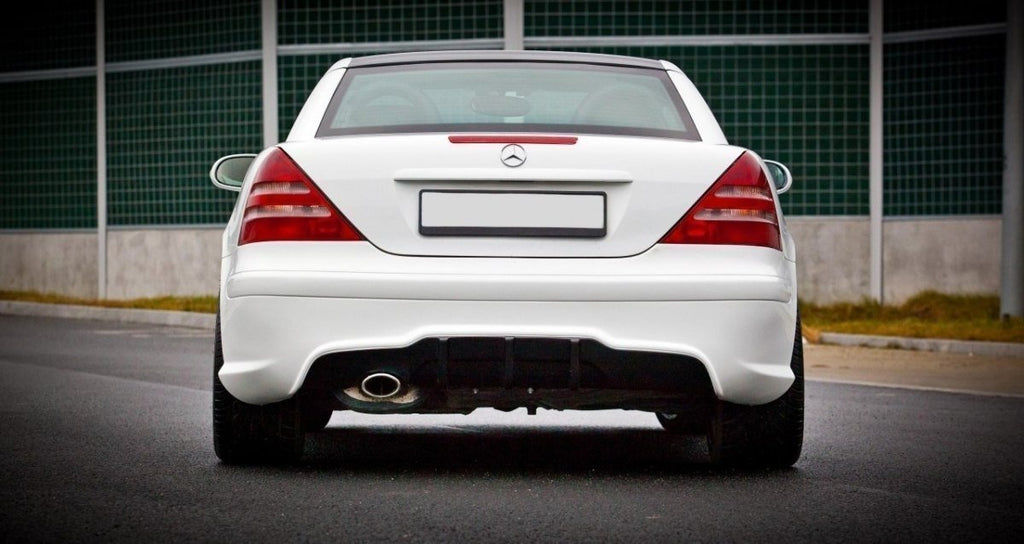 Maxton Design Heckstoßstange MERCEDES SLK R170 AMG204 LOOK für Mercedes-Benz SLK R170